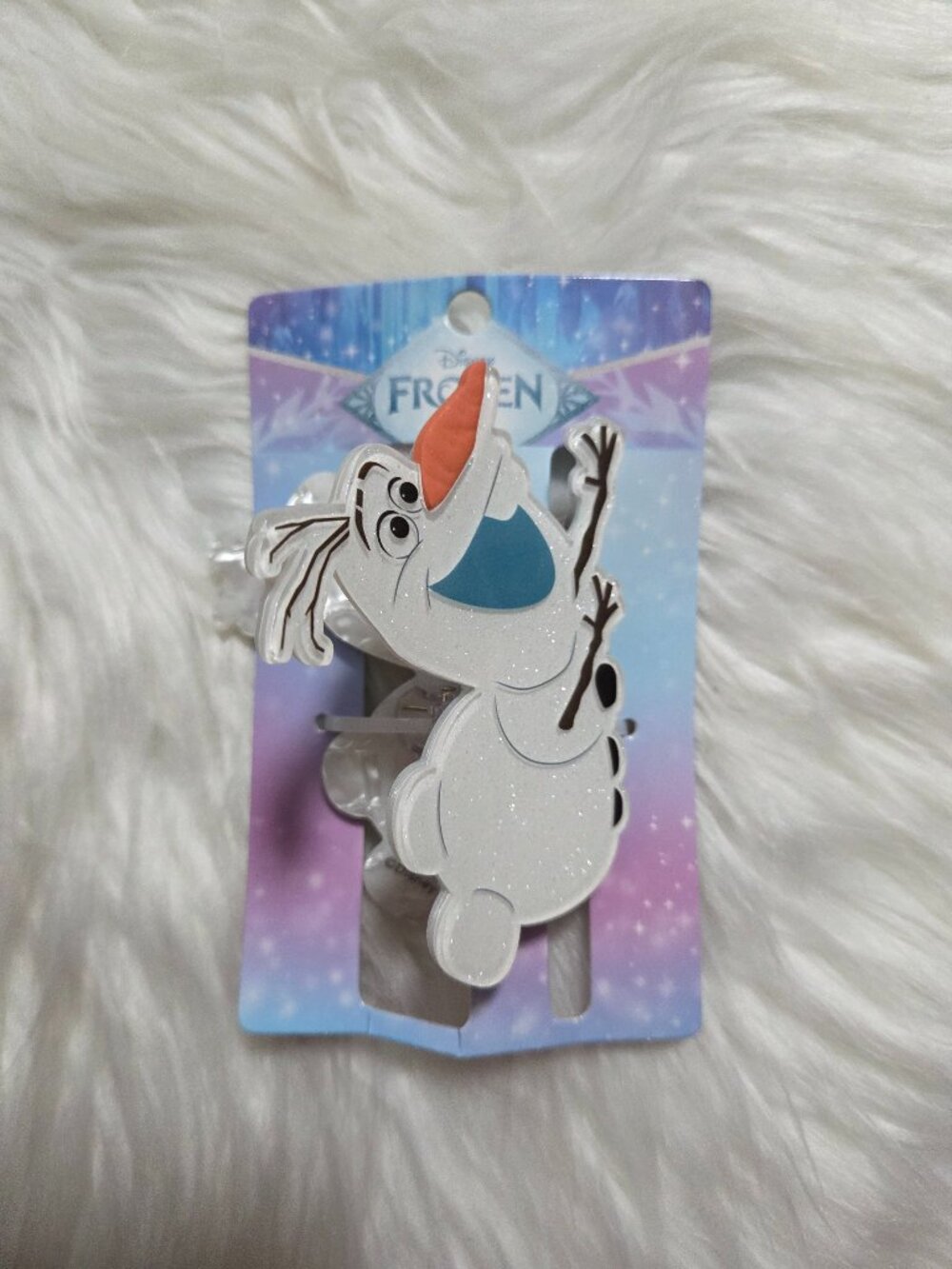 Frozen Olaf Claw Clip